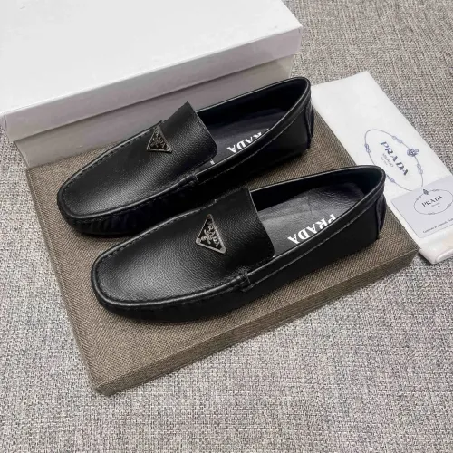 Cheap Prada Leather Shoes For Men #1472329, $$80.00 USD On Prada Leather Shoes