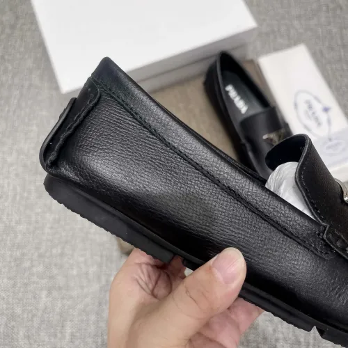 Replica Prada Leather Shoes For Men #1472329 $80.00 USD for Wholesale