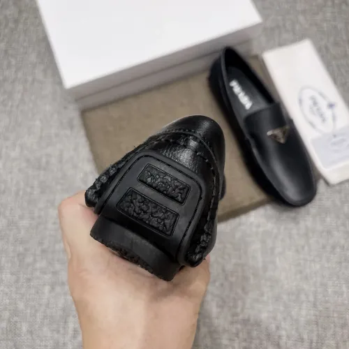Replica Prada Leather Shoes For Men #1472329 $80.00 USD for Wholesale