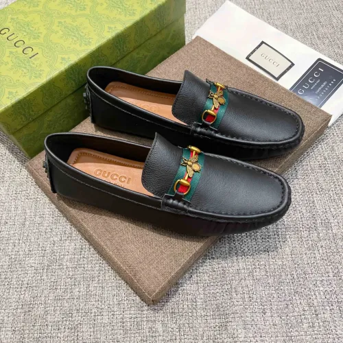 Replica Gucci Oxfords Shoes For Men #1472330 $85.00 USD for Wholesale