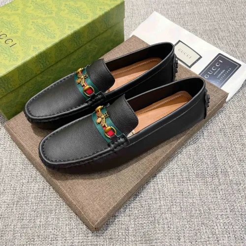 Replica Gucci Oxfords Shoes For Men #1472330 $85.00 USD for Wholesale