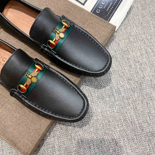 Replica Gucci Oxfords Shoes For Men #1472330 $85.00 USD for Wholesale