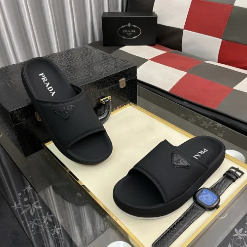 Replica Prada Slippers For Men #1472361 $60.00 USD for Wholesale