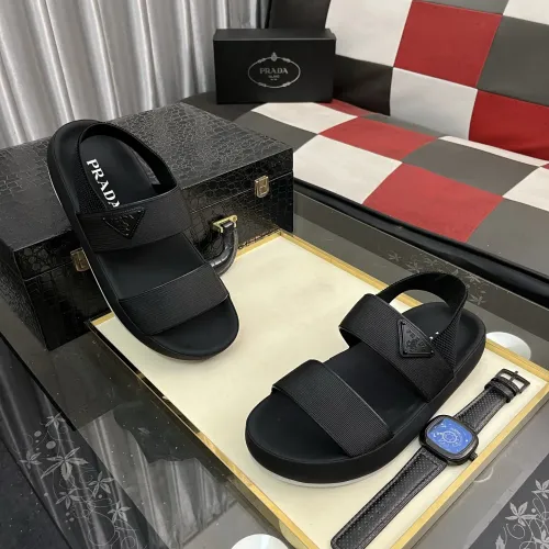 Replica Prada Sandal For Men #1472364 $60.00 USD for Wholesale
