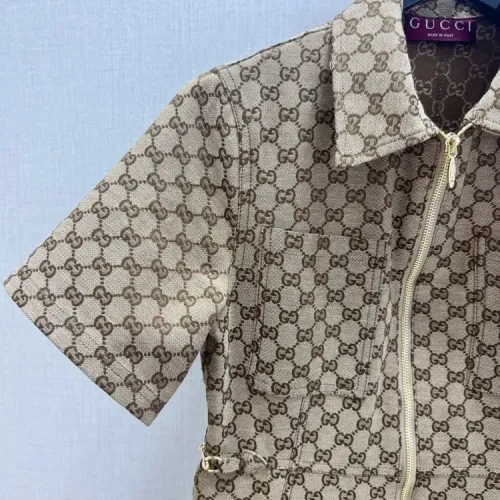 Replica Gucci Dresses Short Sleeved For Women #1472380 $76.00 USD for Wholesale