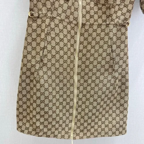 Replica Gucci Dresses Short Sleeved For Women #1472380 $76.00 USD for Wholesale