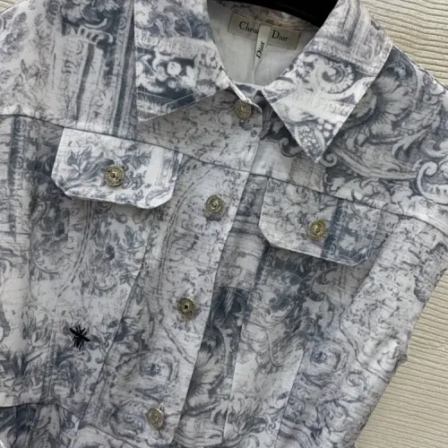Replica Christian Dior Dresses Short Sleeved For Women #1472382 $162.00 USD for Wholesale