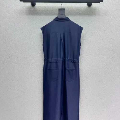 Replica Prada Dresses Sleeveless For Women #1472389 $132.00 USD for Wholesale