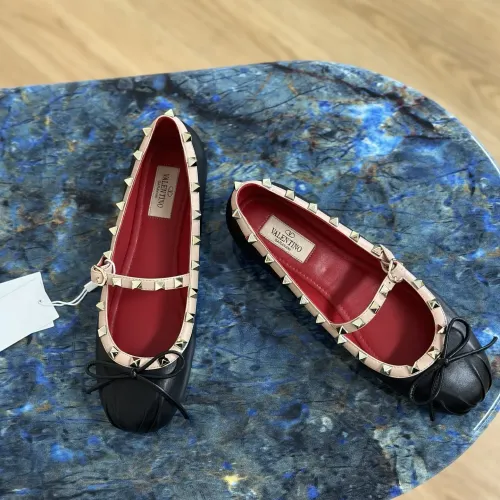 Replica Valentino Flat Shoes For Women #1472395 $118.00 USD for Wholesale