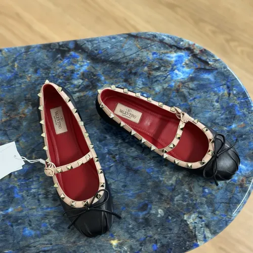 Replica Valentino Flat Shoes For Women #1472395 $118.00 USD for Wholesale