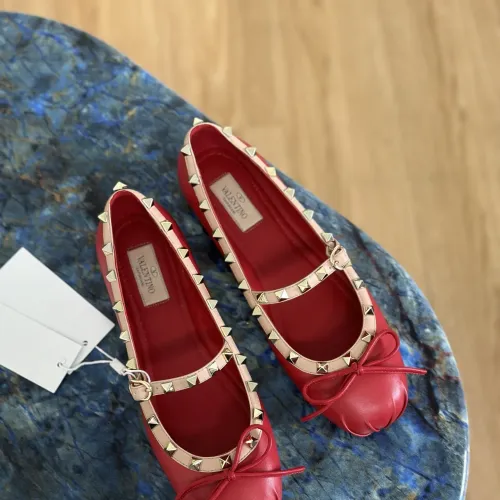 Replica Valentino Flat Shoes For Women #1472397 $118.00 USD for Wholesale