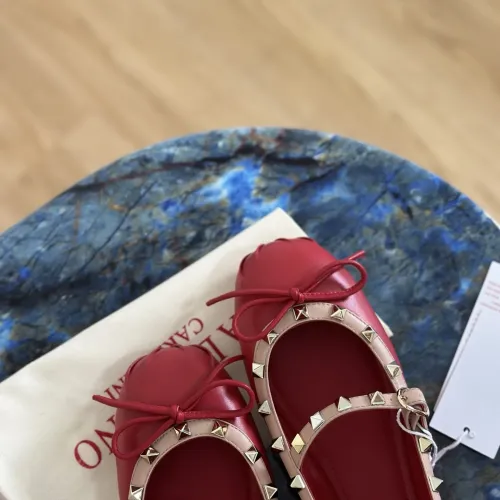 Replica Valentino Flat Shoes For Women #1472397 $118.00 USD for Wholesale