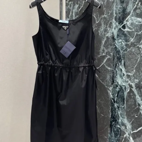 Replica Prada Dresses Sleeveless For Women #1472398 $122.00 USD for Wholesale