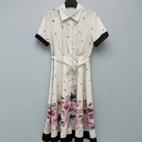 Cheap Christian Dior Dresses Short Sleeved For Women #1472402, $$132.00 USD On Christian Dior Dresses