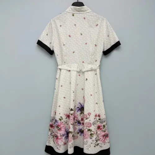 Replica Christian Dior Dresses Short Sleeved For Women #1472402 $132.00 USD for Wholesale