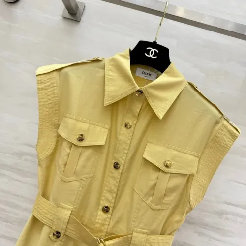 Replica Celine Dresses Sleeveless For Women #1472409 $170.00 USD for Wholesale