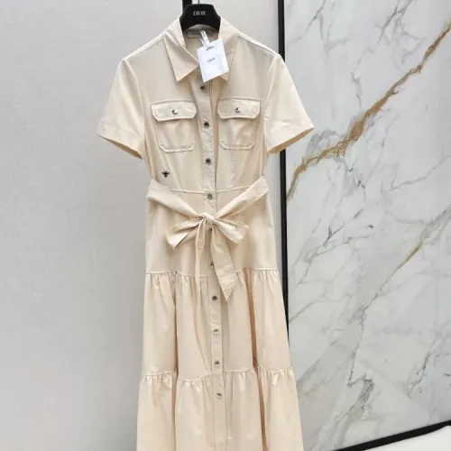 Cheap Christian Dior Dresses Short Sleeved For Women #1472423, $$80.00 USD On Christian Dior Dresses