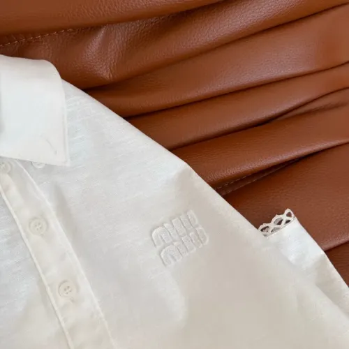 Replica MIU MIU Dresses Short Sleeved For Women #1472425 $76.00 USD for Wholesale