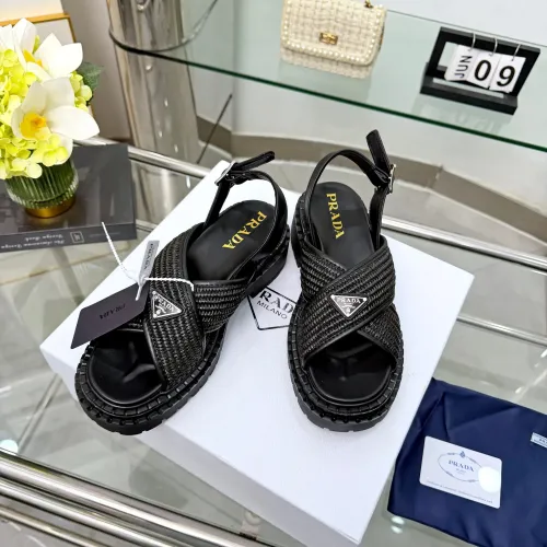 Replica Prada Sandal For Women #1472428 $92.00 USD for Wholesale