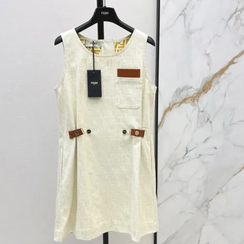 Cheap Fendi Dresses Sleeveless For Women #1472432, $$72.00 USD On Fendi Dresses