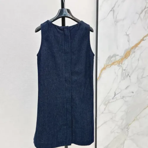 Replica Fendi Dresses Sleeveless For Women #1472433 $72.00 USD for Wholesale