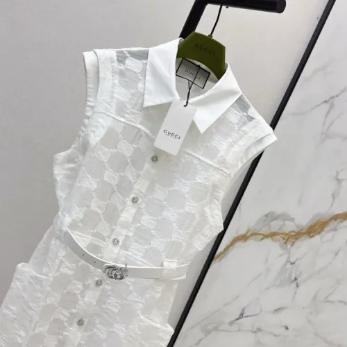 Replica Gucci Dresses Sleeveless For Women #1472434 $80.00 USD for Wholesale