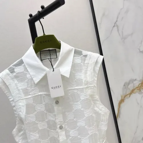 Replica Gucci Dresses Sleeveless For Women #1472434 $80.00 USD for Wholesale