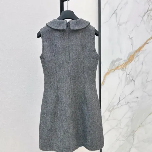 Replica Christian Dior Dresses Sleeveless For Women #1472450 $76.00 USD for Wholesale