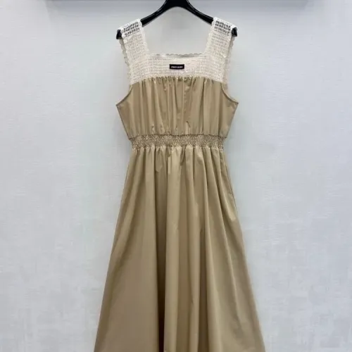 Cheap MIU MIU Dresses Sleeveless For Women #1472456, $$125.00 USD On MIU MIU Dresses