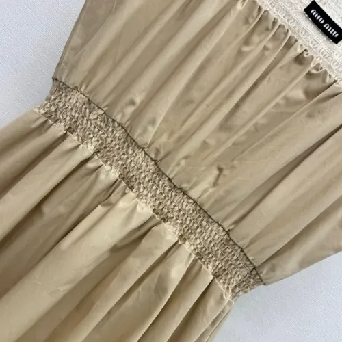 Replica MIU MIU Dresses Sleeveless For Women #1472456 $125.00 USD for Wholesale