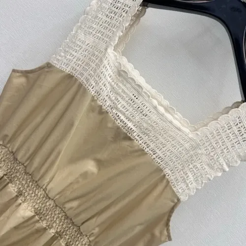 Replica MIU MIU Dresses Sleeveless For Women #1472456 $125.00 USD for Wholesale