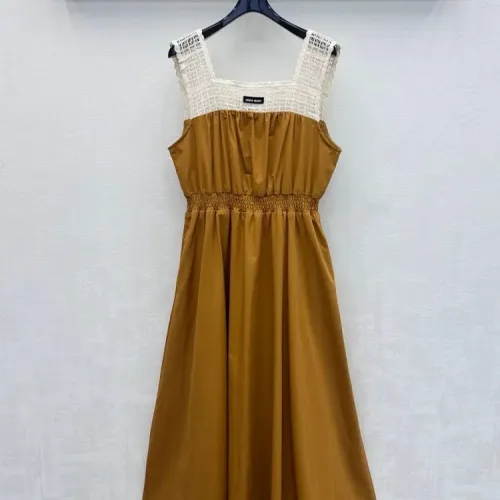 Cheap MIU MIU Dresses Sleeveless For Women #1472457, $$125.00 USD On MIU MIU Dresses