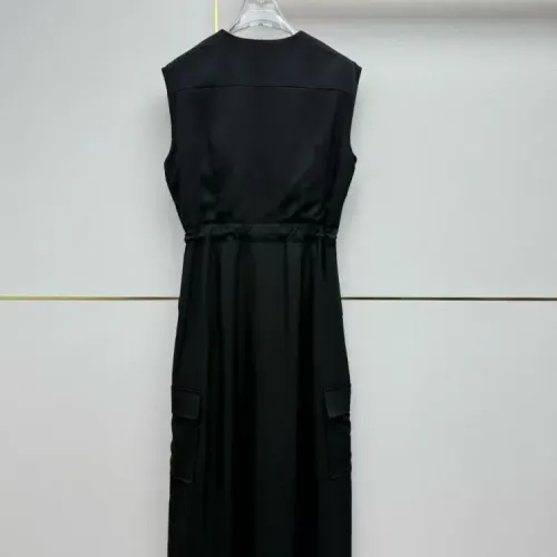 Replica Prada Dresses Sleeveless For Women #1472462 $76.00 USD for Wholesale