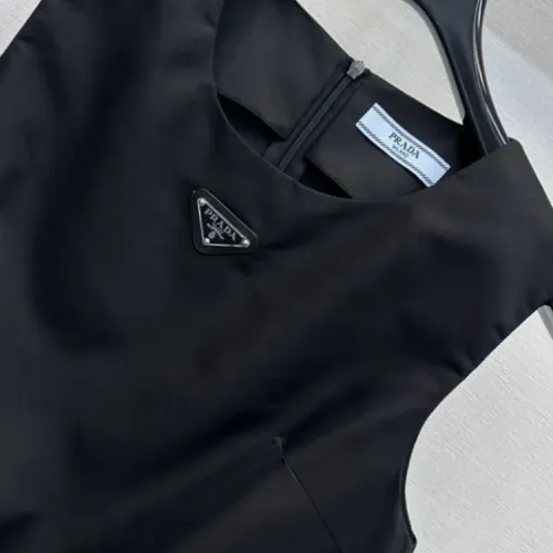 Replica Prada Dresses Sleeveless For Women #1472463 $115.00 USD for Wholesale