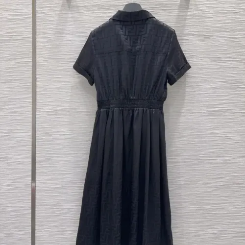 Replica Fendi Dresses Short Sleeved For Women #1472469 $80.00 USD for Wholesale