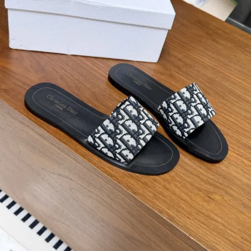 Replica Christian Dior Slippers For Women #1472478 $60.00 USD for Wholesale