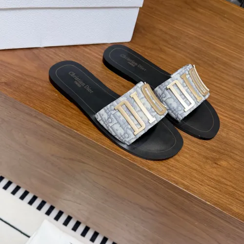 Replica Christian Dior Slippers For Women #1472479 $64.00 USD for Wholesale