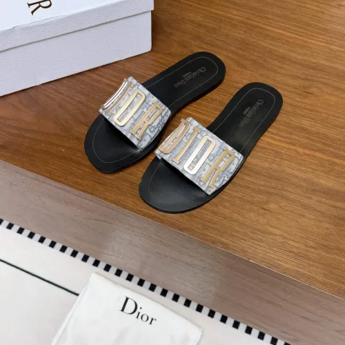 Replica Christian Dior Slippers For Women #1472479 $64.00 USD for Wholesale