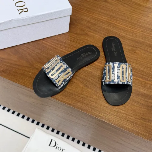 Replica Christian Dior Slippers For Women #1472481 $64.00 USD for Wholesale