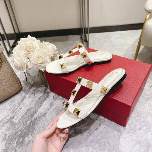 Replica Valentino Slippers For Women #1472518 $88.00 USD for Wholesale