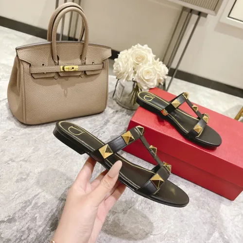 Replica Valentino Slippers For Women #1472519 $88.00 USD for Wholesale