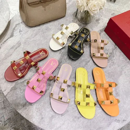 Replica Valentino Slippers For Women #1472525 $88.00 USD for Wholesale