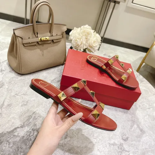 Replica Valentino Slippers For Women #1472528 $88.00 USD for Wholesale