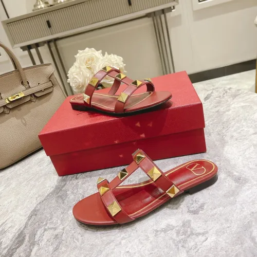 Replica Valentino Slippers For Women #1472528 $88.00 USD for Wholesale