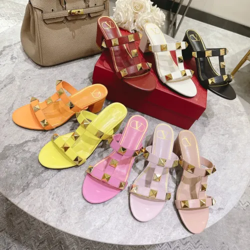 Replica Valentino Slippers For Women #1472534 $88.00 USD for Wholesale