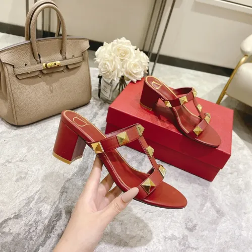 Replica Valentino Slippers For Women #1472542 $88.00 USD for Wholesale