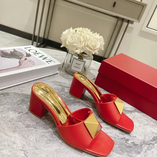 Replica Valentino Slippers For Women #1472545 $88.00 USD for Wholesale