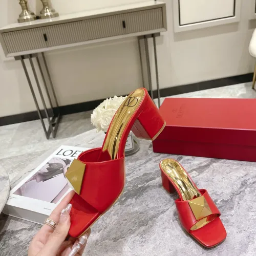Replica Valentino Slippers For Women #1472545 $88.00 USD for Wholesale