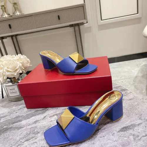 Replica Valentino Slippers For Women #1472546 $88.00 USD for Wholesale