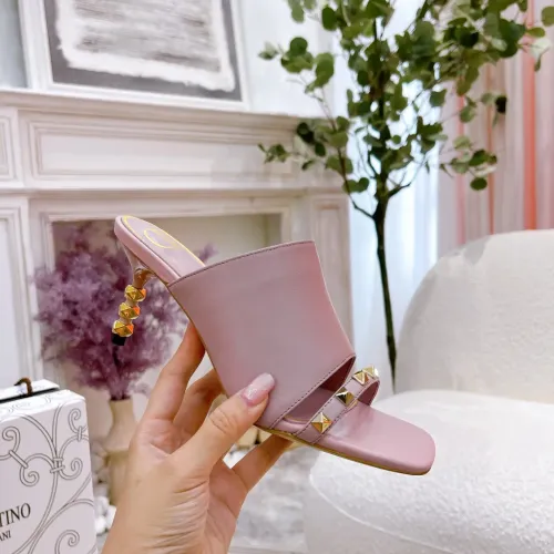 Replica Valentino Slippers For Women #1472563 $92.00 USD for Wholesale
